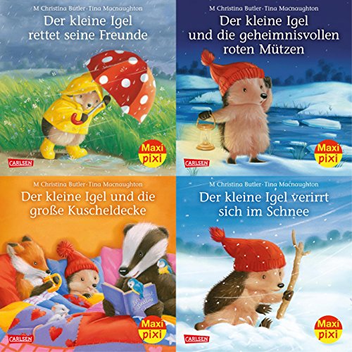 Preisvergleich Produktbild Maxi-Pixi-4er-Set 64: Neues vom kleinen Igel (4x1 Exemplar)