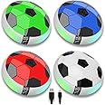 Gooyo GY-3132 Rechargebale Floating Hover Football with Colorful Flash Light Effect | Indoor Pro Air Football for Kids | Assorted Color, Power Source: Lithium Battery | USB Cable (Included)