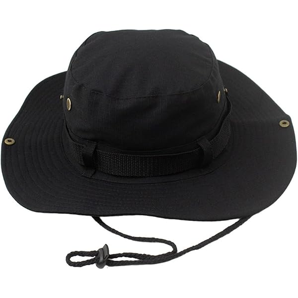 Chapeau De Soleil Unisexe BDSHUNBF - Large Bord Anti-UV, Réglable, Avec Sangle Menton Et Autocollants Anti-Tâches