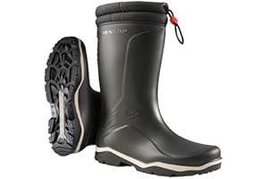 DUNLOP Blizzard - Botas de nieve térmicas - Botas de invierno forradas para hombre y mujer - 100% impermeables y cálidas - Tallas 36-48