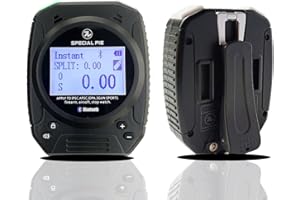 SPECIAL PIE M1A2-F Shooting Timer - Minuteries de tir pour Armes à feu Airsoft, Pistolets et minuteries pour Les compétitions de Carabine (Noir)