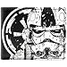 Produktbild Star Wars Stormtrooper & Tie Fighter Schwarz Portemonnaie Geldbörse