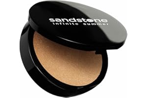 Sandstone Scandinavia Infinite Summer Bronzer pour le visage | Bronzant pour le visage luxueux avec une couleur riche pour une brillance d'été naturelle – Maquillage végétalien certifié