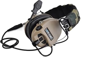 ZTAC Elemento Airsoft Z111 Z-TAC táctico militar zsordin versión oficial Militar de cancelación de ruido auriculares de plástico nailon con estándar enchufe