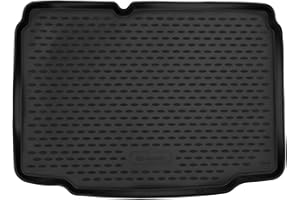 ELEMENT Tappetino Bagagliaio Premium Antiscivolo per RENAULT CLIO V | 2019-> | 100% Adatto, Tappetino Gomma per Bagagliaio, Protezione paraurti, Impermeabile, Resistente