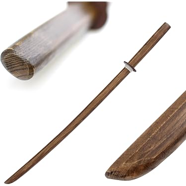 Bokken Enfant En Bois 33 Pouces - Arts Martiaux - Chêne Rouge - Playwell