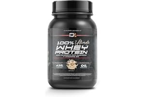 HEALTHY FUSION Whey Protein | Proteína en Polvo con Colágeno, Magnesio y Aminoácidos | Aumenta la masa muscular | Apoya el desarrollo y la recuperación muscular | Proteína fácil de digerir | 1kg (1KG, Vainilla)