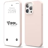 Babilden iPhone Kılıf İnce Sıvı Silikon 3 Katmanlı Tam Kaplamalı Yumuşak Jel Kau&ccedil;uk Kılıf Kapak (iPhone 15 Pro Max Kumpembe)