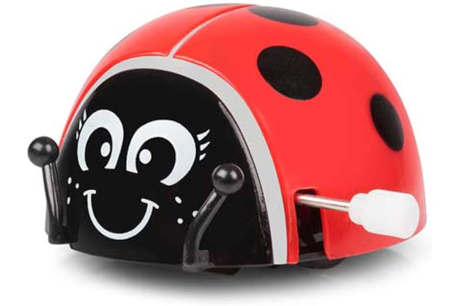 Tobar CLOCKWORK LADYBIRD Wind Up Toy, Red