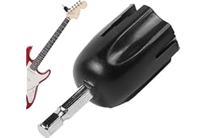 Ahuuen Coupe-cordes et tire-chevilles - Accordeur automatique pour guitare - Manivelle de cordes de guitare pratique - Outil de guitare Peg String Winder Compact pour guitare acoustique, guitare