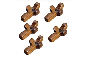 FLKWOP Handcrafted Wooden Cross My Heart, Wood Crosses Fidget, Cross My Heart Wooden, Stress Relief Pocket Cross, Hand Held Cross, Encouragement Gift, Wooden Cross Decoration Gift for Children and Adults