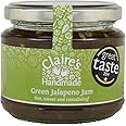Claire's Handmade - Green Jalapeno Jam (225g) - Great Taste Award Winning Hot, Sweet & Tantalising Jam, Perfect for Adding a Kick, Suitable for Vegetarian, Vegan & Gluten Free Diets, GMO Free