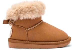 Conguitos - Botas australianas para niña de invierno con pelo interior cálido y suave. Botines cómodos fáciles de poner, forrados para el frío, ideales para uso diario