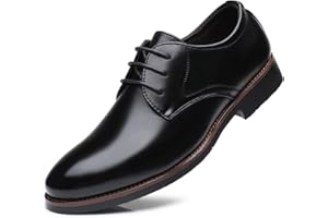 Ryehack Chaussures Oxfords pour Hommes Chaussures habillées en Cuir Chaussures d'affaires Formelles Chaussures à Lacets Brogues