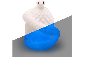 Fyunlle 3D-tryckt öppnande drakägg och ormägg med 30 cm ledad orm – unikt samlarobjekt för D & D, LARP, cosplay och fantasy-fans, dekoration och presentidé (nattljus