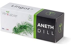 Véritable Lingot® Eneldo Bio - Compatible con Huerto di Interior Exky® - Recarga Lista para Usar - Sustrato con Semillas integradas