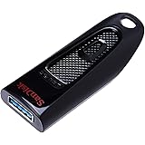 SanDisk Ultra 32 GB USB Flash Drive USB 3.0 Up to 130 MB/s Read, Black