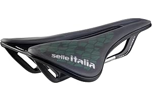 Selle Italia MODEL X - Sella Bici Green 100% Sostenibile, da Strada Comoda in Gel e Foro Superflow, Sella Bici Corsa Future Rides Green