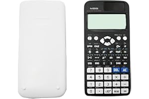 DAKEXIONG Calculatrice Scientifique Compatible avec FC-991ES Plus-2ème Édition avec 417 Fonctions pour Fournitures de Rentrée Scolaire,Étudiants,Enseignants,Affaires,Bureau,Maison,Blanc