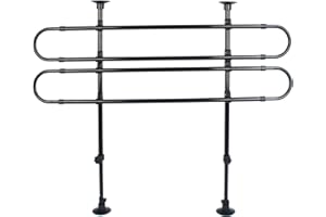 Sakura universelles Hundeschutzgitter für Pkw SS5260 - leicht zu montieren in Fließheckmodelle, SUV, Kombis, MPV - ohne Werkzeug verstellbar in der Höhe und Breite