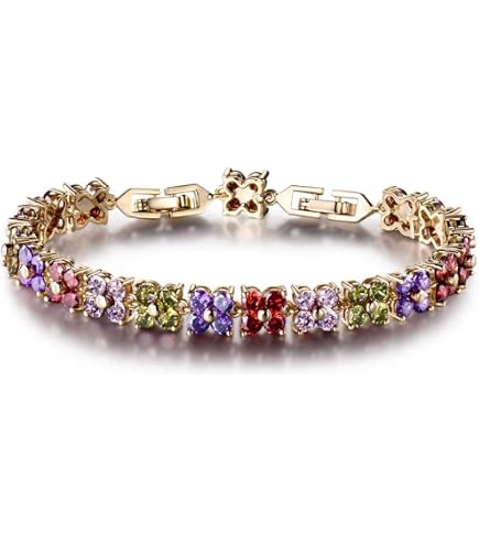 Regalo Natale Donna Cerchio Orecchini Placcato Oro Fiore Zirconia Cubica Orecchini
