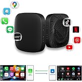 ROBEVE Kablosuz CarPlay & Android Auto Akıllı Multimedya Kutusu &ndash; Android 10 Tabanlı 2 GB RAM + 32 GB ROM AI Box | Dual-Band 