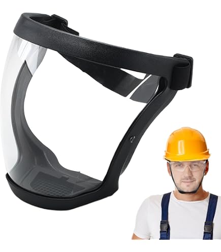 FEOYA Visière de Protection Réutilisable Transparent Casquettes Visières Facial
