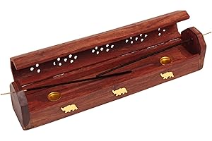 storeindya Wooden Incense holder box