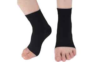 Ailaka 20-30 mmHg Plantar Fasciitis Compression Socks, Heel Foot Support Ankle Sleeves, Ankle Pain Relief for Men, Women, Nurses, Maternity, Pregnancy
