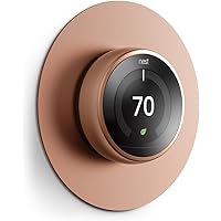 elago Aluminium-Wandplattenabdeckung, kompatibel mit Nest Learning Thermostat 1., 2., 3. Generation und Nest Thermostat…