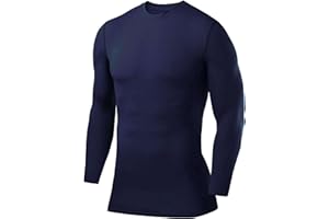 PowerLayer Maglia da Uomo a Manica Lunga Girocollo a Compressione