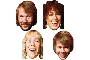 FoxyPrinting Abba celebrity Party Face Fancy Dresss Pack
