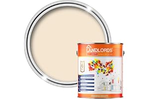 LANDLORDS PAINT Landlords Anti Damp, Anti Mould and Condensation -London's Magnolia Matt Finish - 5 Litre - Prevent & Control Damp On Internal Walls & Ceilings - Easy To Apply