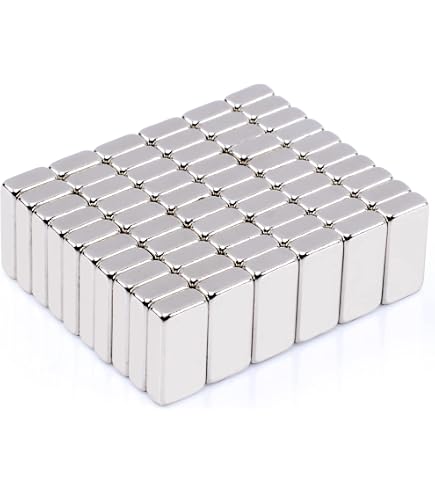 Magnetini Perno Spinta Rossi 11mm - Per Frigorifero E Lavagne, Confezione Da 10