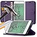 Price comparison product image (Purple) Huawei Honor 8 case Wallet Stand Flip Leather Case Skin Cover withCredit/Debit Card holder slots and Quality Crystal Clear tempered Glass Screen Protector Guard by Fonetic Solutions®