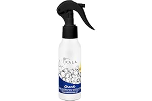 ‎KALA SCENT KALA - Lufterfrischer Duftölspray CHANTI, Raumspray mit Geruchsneutralisation, Raumduft Spray Hält bis zu 48h, Air Freshener mit Aktiv Neutralisator - Duft Schwarze Traube mit Kiwi, 100ml
