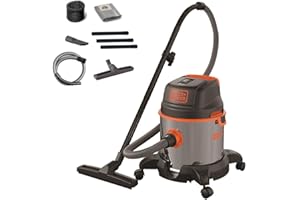 Black+Decker Aspirador Multiuso BXVC20XE de sólidos y líquidos (1400 W, 20 l)