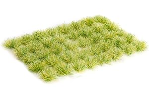 Jucoci Grass Tufts Static Miniature Grass Tufts (Grassland Willow Green)