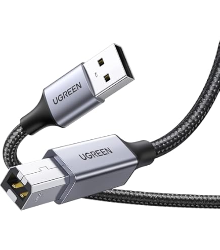 USB 2.0 Certified Hi-Speed HQ Shielded A to B Cable