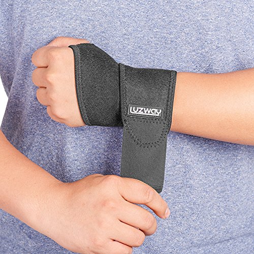 LUZWAY Handgelenkbandage Sehnenscheidenentzündung Verstellbare, Handgelenkstütze, Handgelenk Unterstützung,Einstellbare Handgelenkschoner Wrist Wraps für Alltag Fitness ,Sport, Boxen und Kraftsport ,Handbandage Beide Hände Gültig - 6