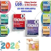Paraf Yayınları Fenomen Lgs 8. Sınıf &Ccedil;ıkmış Sorular Ve Ikiz Soruları Seti 2018-2025 6 Kitap(PRİZ TUTUCU HEDİYE)