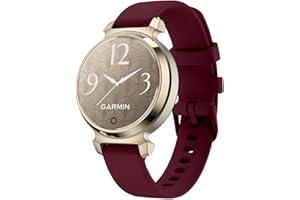 GIOPUEY Pasek kompatybilny z Garmin Lily 2, miękki silikonowy pasek do zegarka, zamiennik paska [odporny na zużycie] [oddychający]