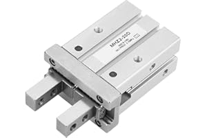 Broco Cylindre pneumatique, Cylindre pneumatique pneumatique de pince MHZ2-20D de pince pneumatique de style parallèle à alésage de 20mm