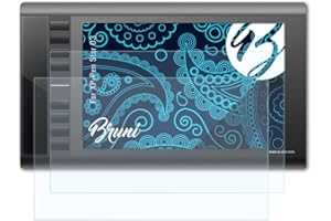 Bruni Película Protectora compatible con XP-PEN Star 03 Protector Película, claro Lámina Protectora (2X)