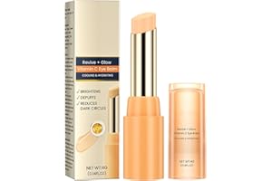 TONGYEND Vitamin C Eye Cream Stick, Glow Eye Stick, Eye Cream for Dark Circles and Puffy Eyes, Vitamin C Eye Balm Stick, Under Eye Cream for Women/Men, Eye Cream Anti Aging, Eye Skincare for Women Men, 2PCS