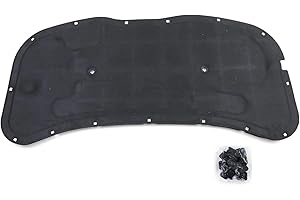 ‎TENZO-R Motorhaubendämmung Dämmmatte mit Clips für VW Polo 9N3 05—09