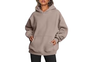 Trendy Queen Womens Oversized Sweatshirts Fleece Hoodies Long Sleeve Shirts Pullover Fall Clothes with Pocket