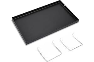 GFTIME Plancha antiadherente para parrilla de gas Enders URBAN & Explorer, plancha de hierro fundido con revestimiento antiadherente, 1/2 superficie de parrilla, accesorio para barbacoa, 1 unidad