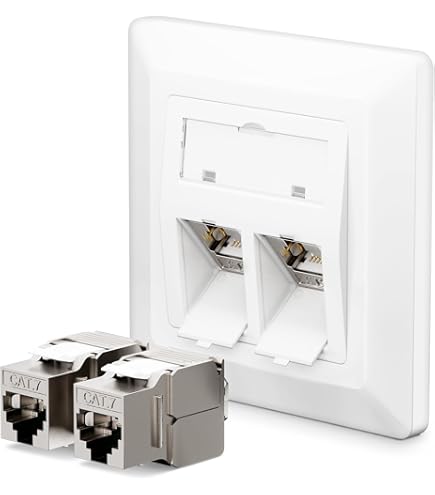 Rutenbeck 136104030 UAE-Cat6A, Up 0, Iso-8, Dataslot 1Xrj45, 500Mhz, Zilver