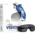 Ultra Vision Pinhole Glasses for Eyesight Improvement & Vision Correction with Cooling Eye Mask – Eye Health Support, Pack of 1